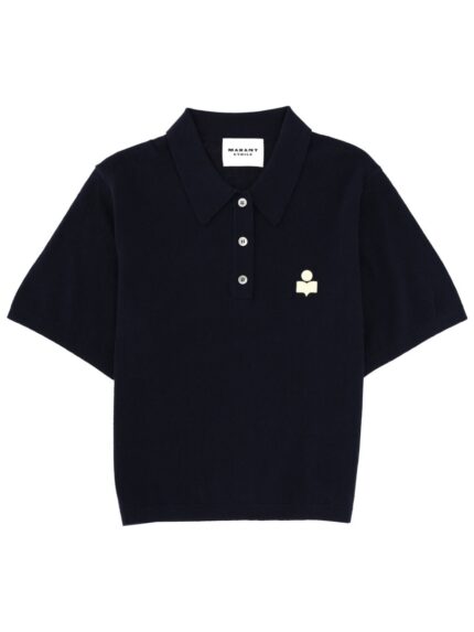 MARANT ETOILE POLO SHIRT "ALTHEA"