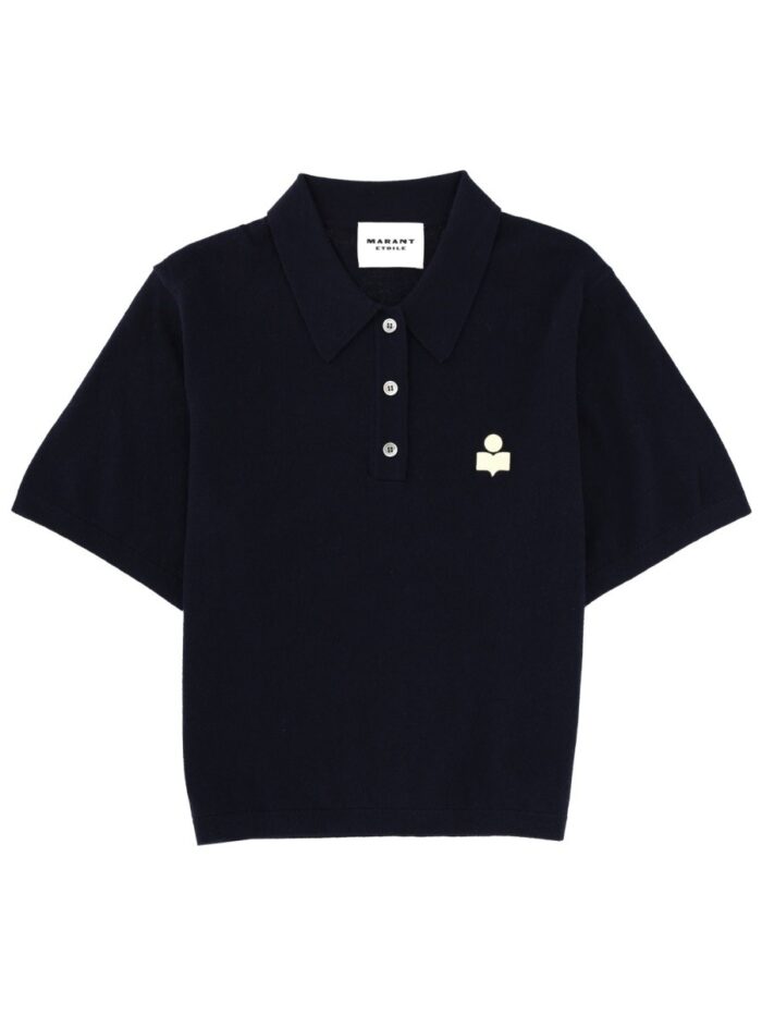 MARANT ETOILE POLO SHIRT "ALTHEA"