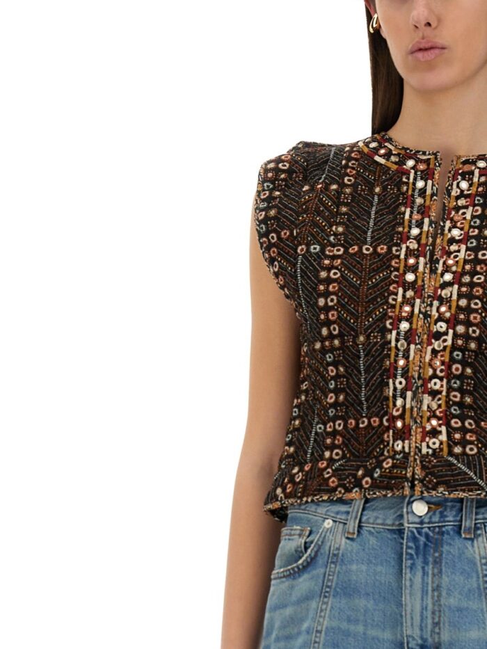 MARANT ETOILE SHORT CARDIGAN "CERZA"