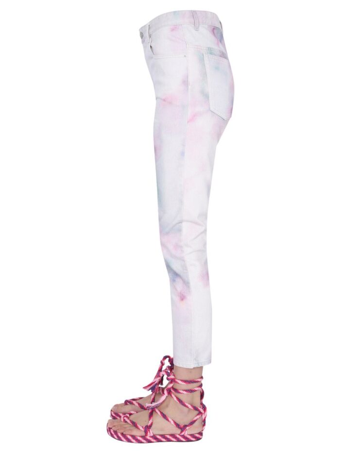 MARANT ETOILE "WOOL" PRINTED JEANS