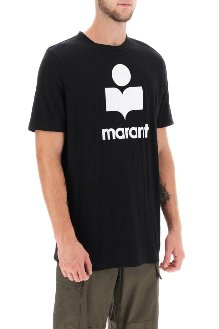 MARANT Karman Linen Logo T-shirt