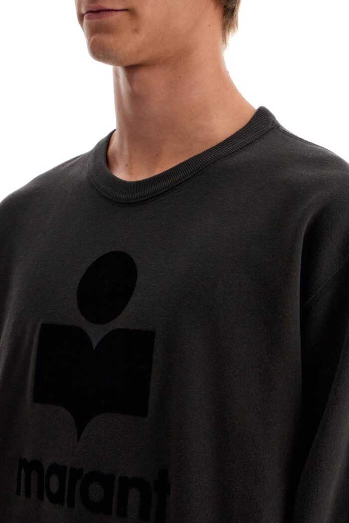 MARANT Mikoy Flocked Logo Sweatshirt