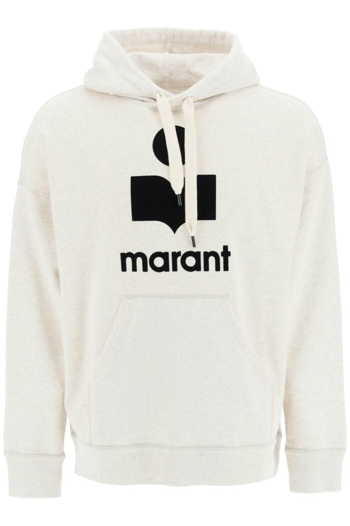 MARANT 'miley' Hoodie With Flocked Logo