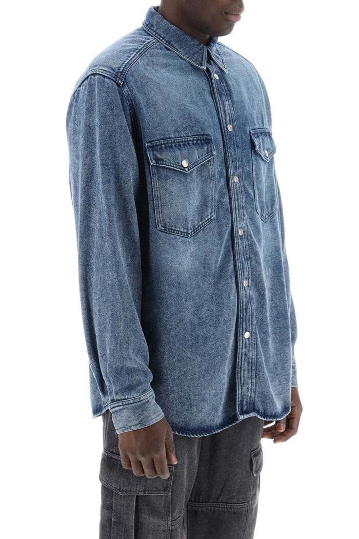 MARANT Overshirt In Denim Tailly