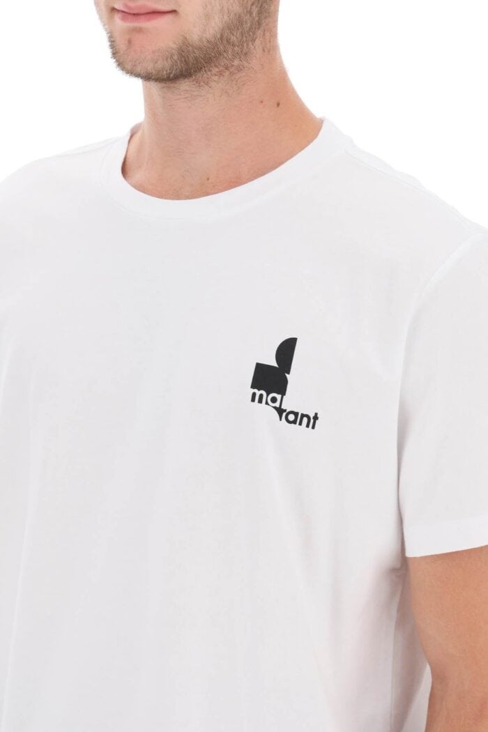 Marant 'zafferh' T-shirt With Logo Print