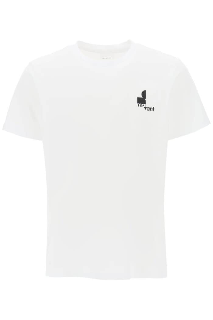 Marant 'zafferh' T-shirt With Logo Print