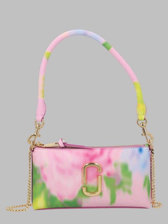 Marc Jacobs BORSA A SPALLA CONVERTIBILE "THE BLURRED FLORAL SNAPSHOT"