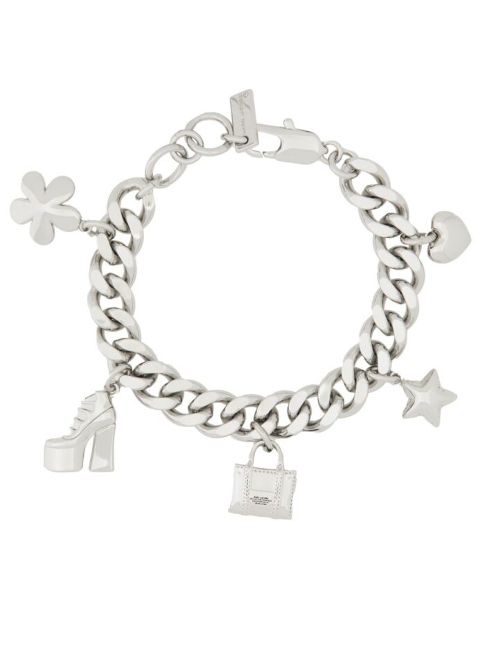 Marc Jacobs BRACCIALE A CATENA "THE MINI ICON CHARM"