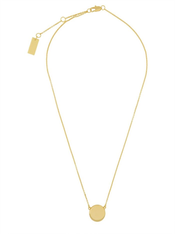 Marc Jacobs "BUTTON PENDANT" NECKLACE