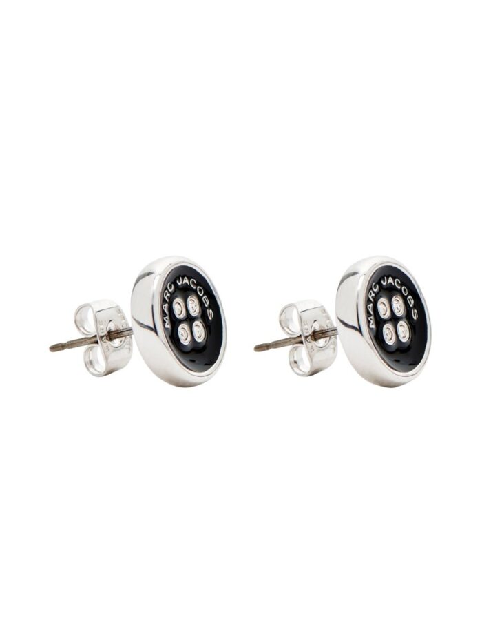 Marc Jacobs "BUTTON STUD" EARRINGS