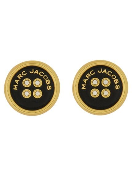 Marc Jacobs "BUTTON STUD" EARRINGS