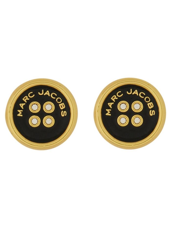 Marc Jacobs "BUTTON STUD" EARRINGS