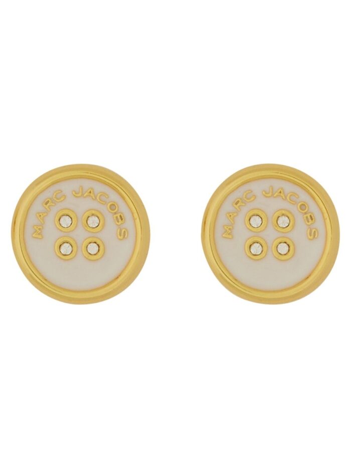 Marc Jacobs "BUTTON STUD" EARRINGS