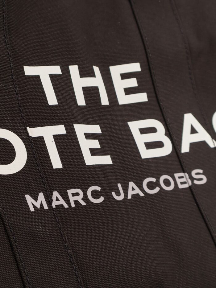 Marc Jacobs Canvas Shopping Bag With Frontal Logo
