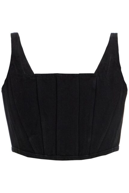 MARC JACOBS Denim Bustier Top For