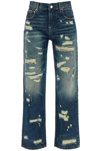 MARC JACOBS Jeans 'the Rip And Repair Straight Jean