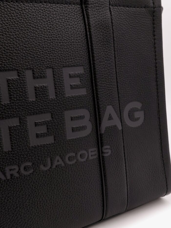 Marc Jacobs Leather Shoulder Bag With Logo On The Front