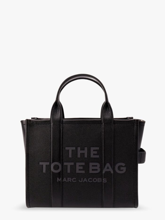 Marc Jacobs Leather Shoulder Bag With Logo On The Front