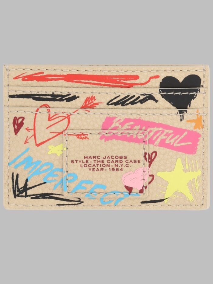 Marc Jacobs PORTACARTE "THE PUNK SCRIBBLE"