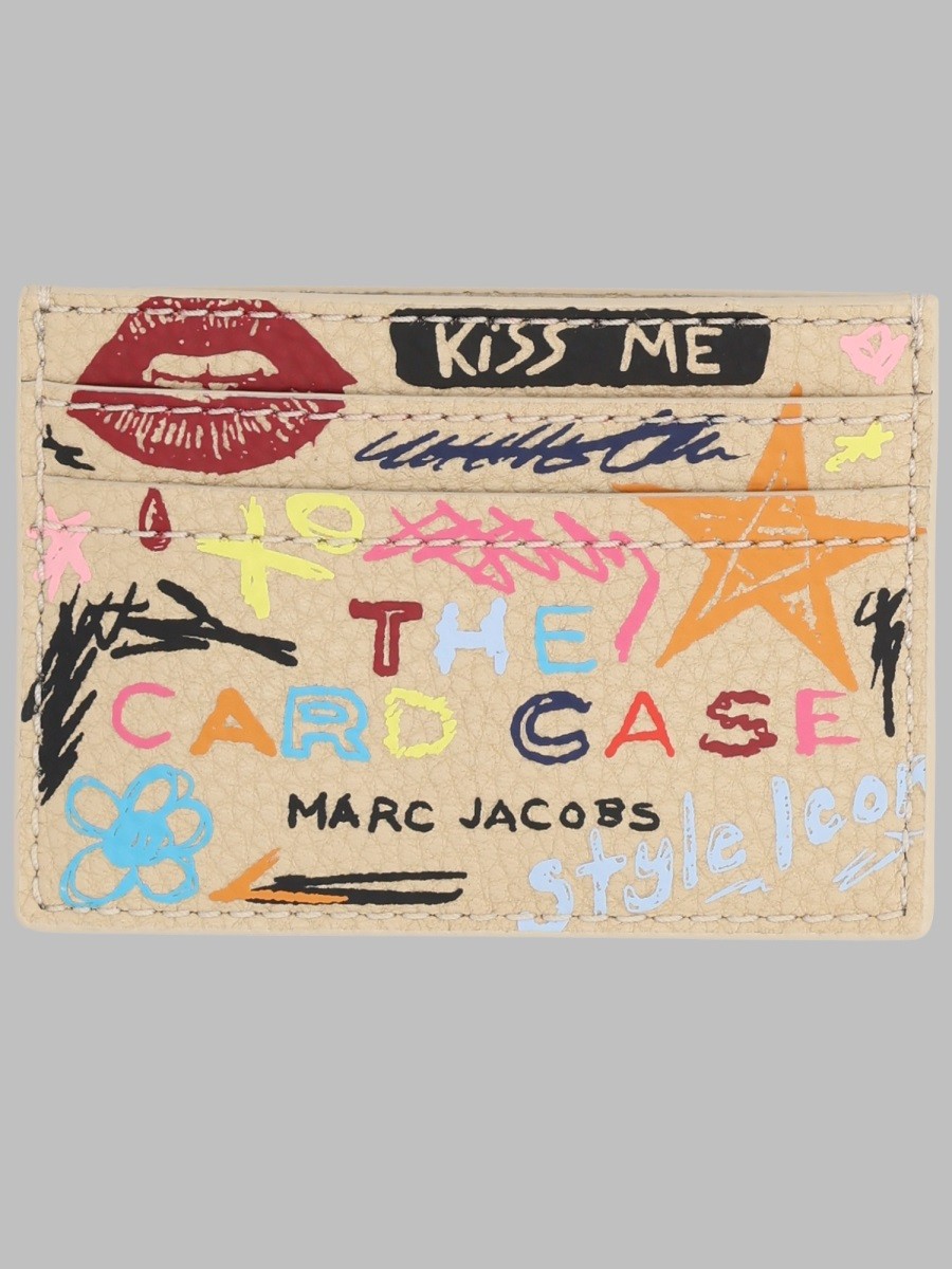 Marc Jacobs PORTACARTE "THE PUNK SCRIBBLE"