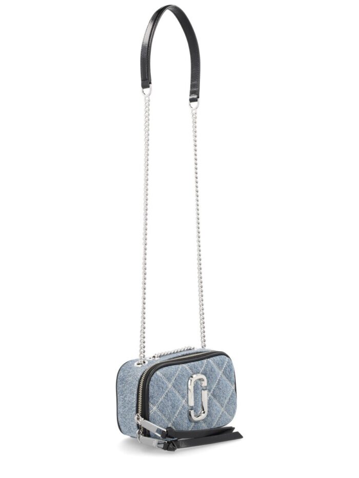 Marc Jacobs QUILTED DENIM "SOFTSHOT" BAG