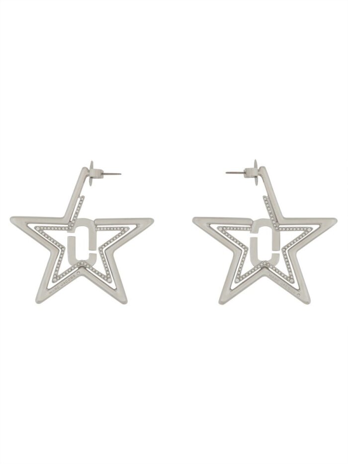 Marc Jacobs "STAR HOOP" EARRINGS