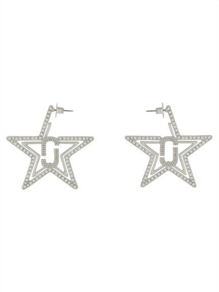 Marc Jacobs "STAR HOOP" EARRINGS