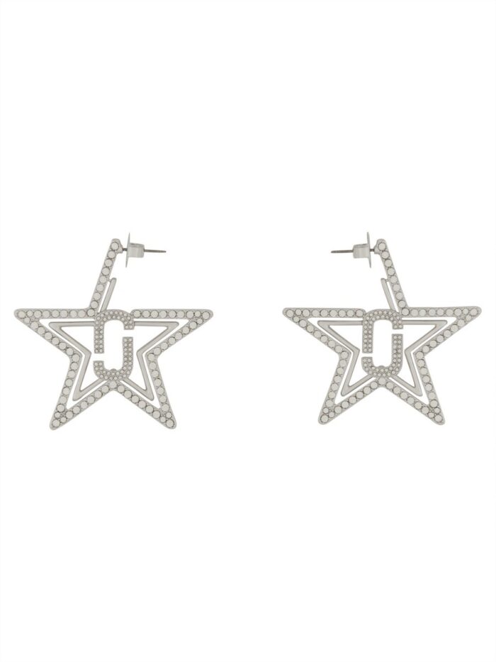 Marc Jacobs "STAR HOOP" EARRINGS