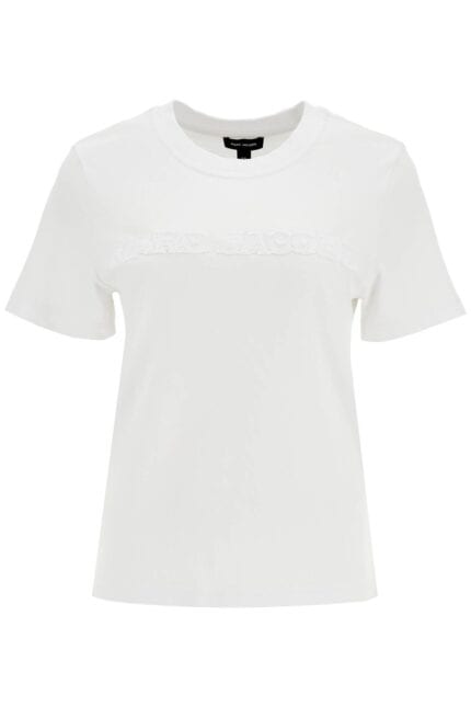 MARC JACOBS T-shirt With Patch Logo Design