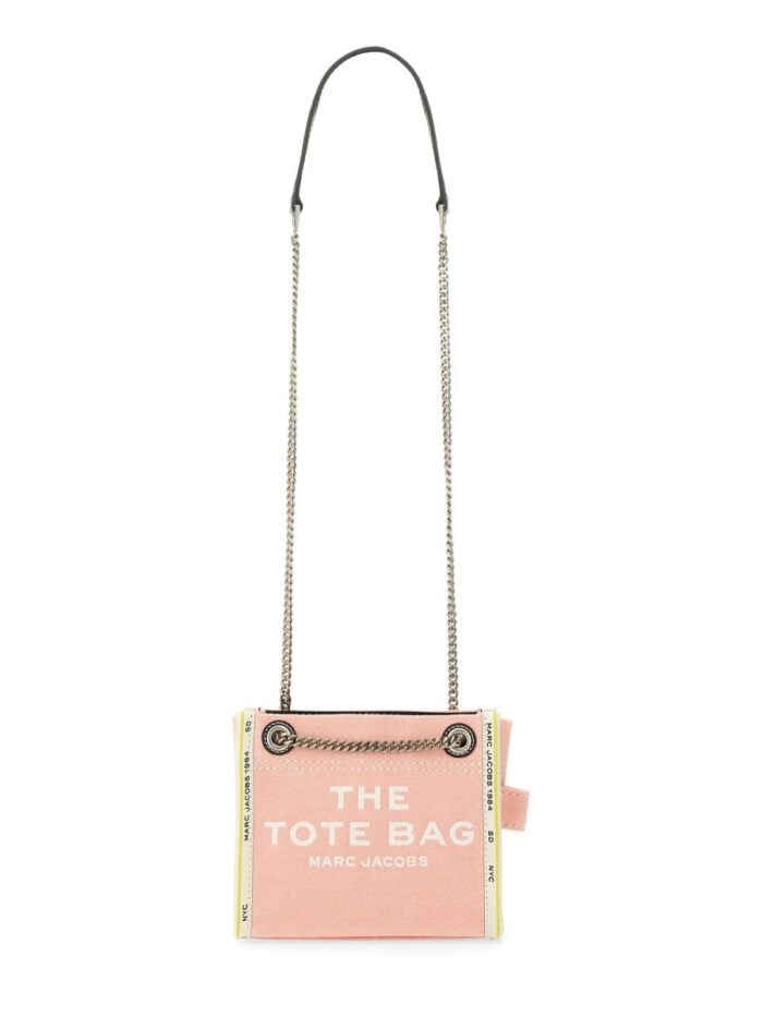 Marc Jacobs "THE DENIM CHAIN CROSSBODY" TOTE BAG
