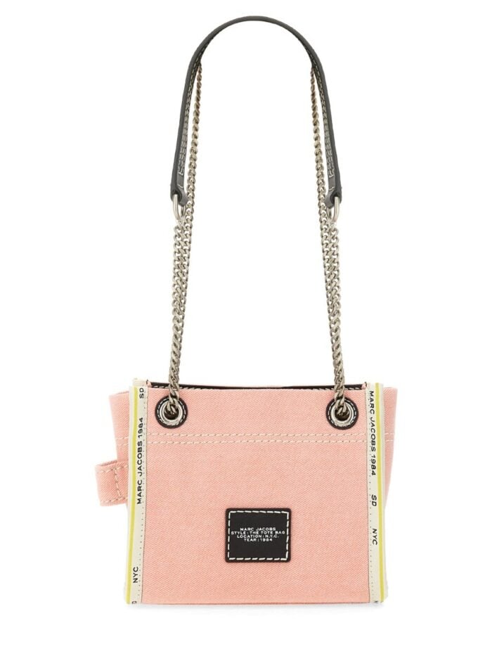 Marc Jacobs "THE DENIM CHAIN CROSSBODY" TOTE BAG