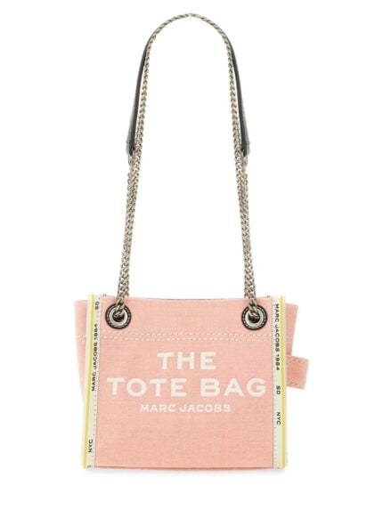 Marc Jacobs "THE DENIM CHAIN CROSSBODY" TOTE BAG
