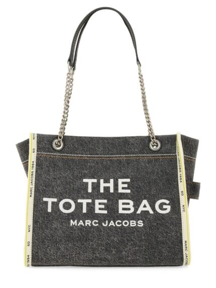 Marc Jacobs "THE DENIM CHAIN MEDIUM" TOTE BAG