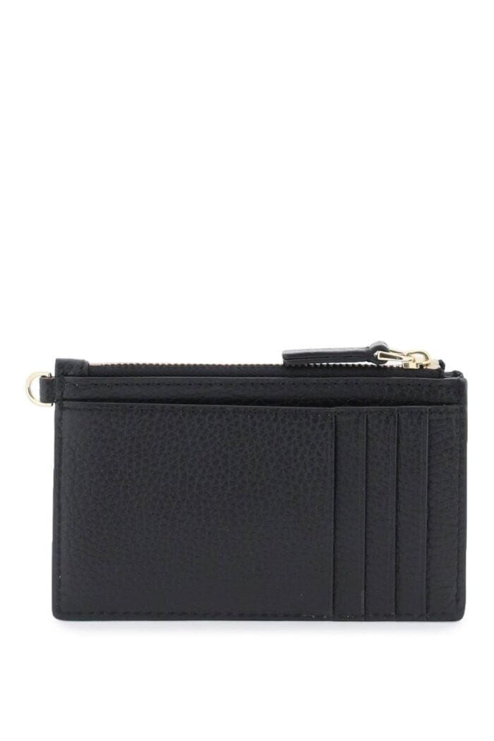 MARC JACOBS The Leather Top Zip Wristlet