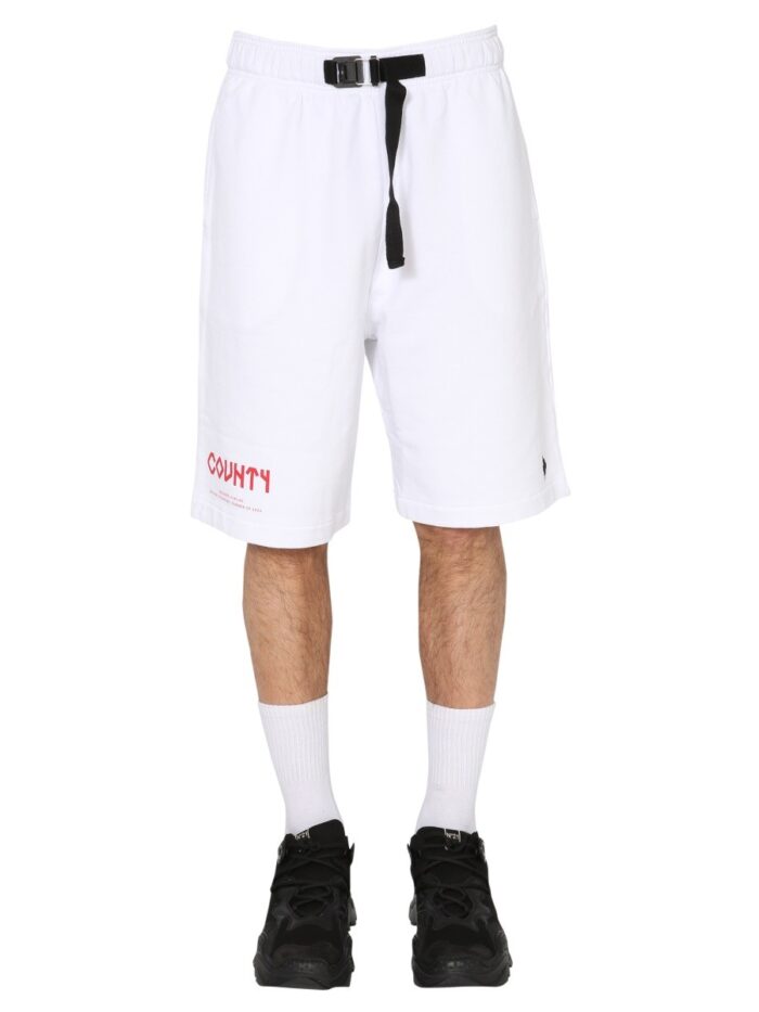 MARCELO BURLON COUNTY OF MILAN BERMUDA WITH LOGO