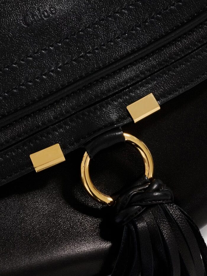 CHLOE' Marcie Foulard Leather Shoulder Bag