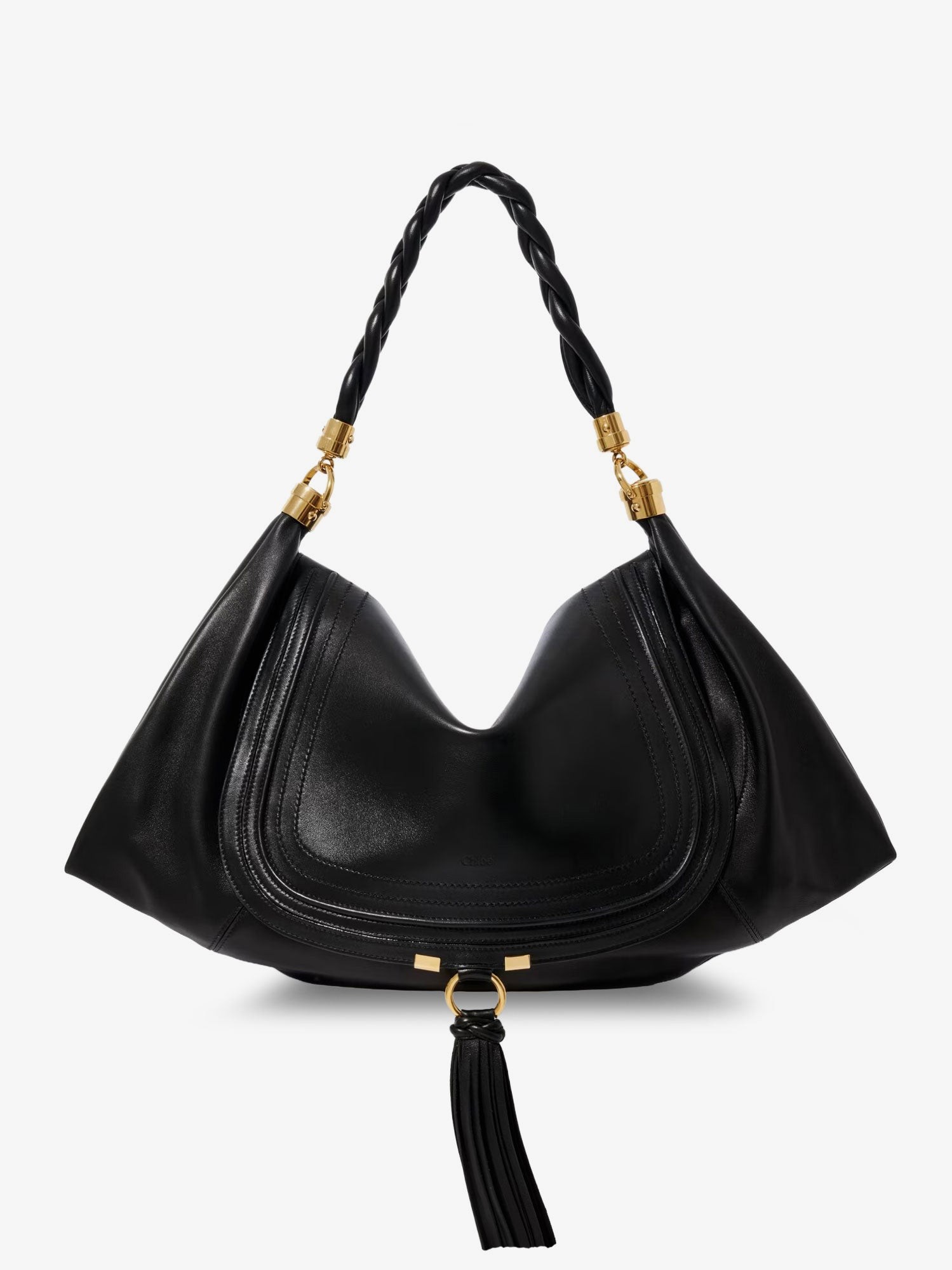 CHLOE' Marcie Foulard Leather Shoulder Bag