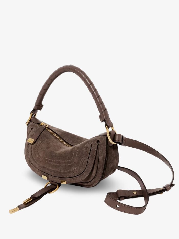 CHLOE' Marcie Suede Shoulder Bag