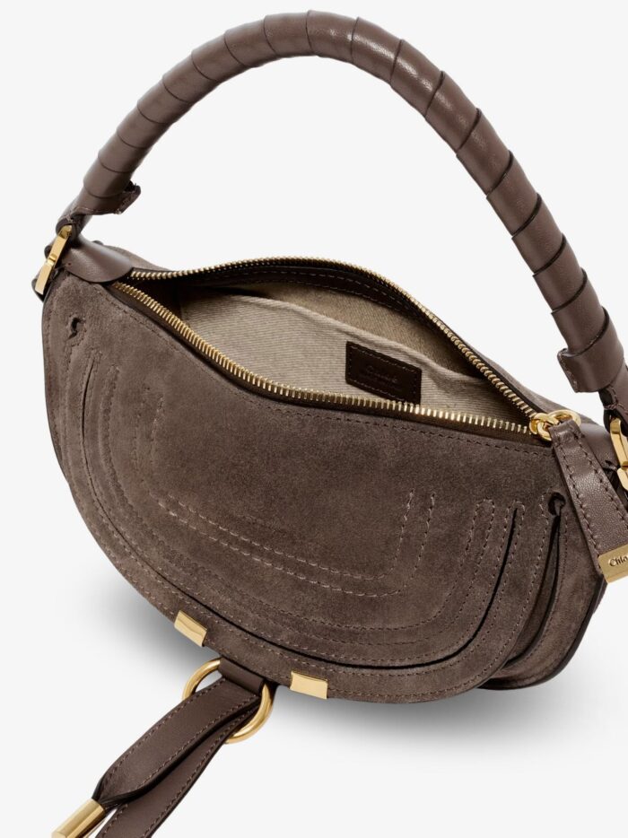 CHLOE' Marcie Suede Shoulder Bag