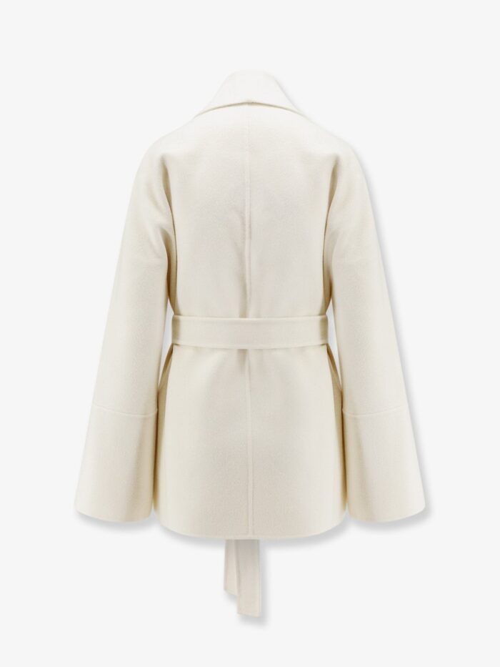 R2W Marena Wool And Cashmere Coat With Shawl Collar