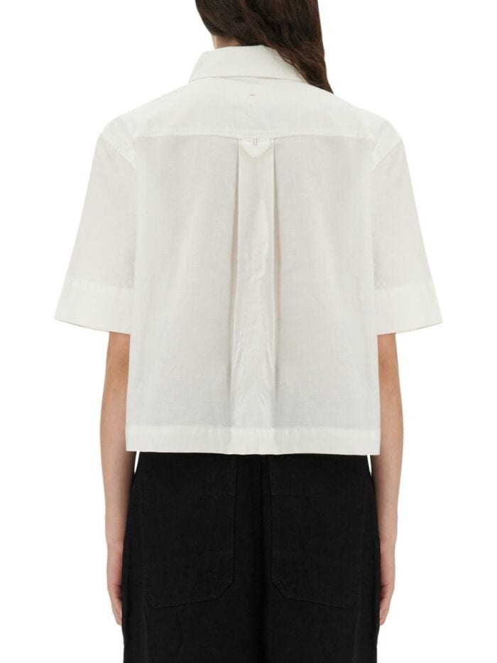 MARGARET HOWELL CROPPED SHIRT