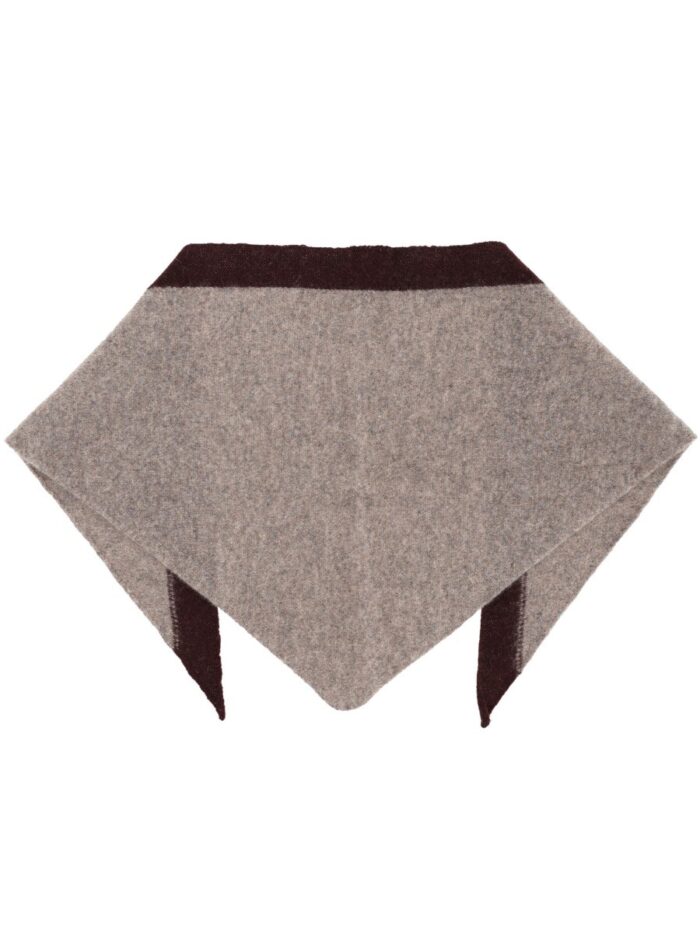 MARGARET HOWELL "TIPPED SCOUT" SCARF