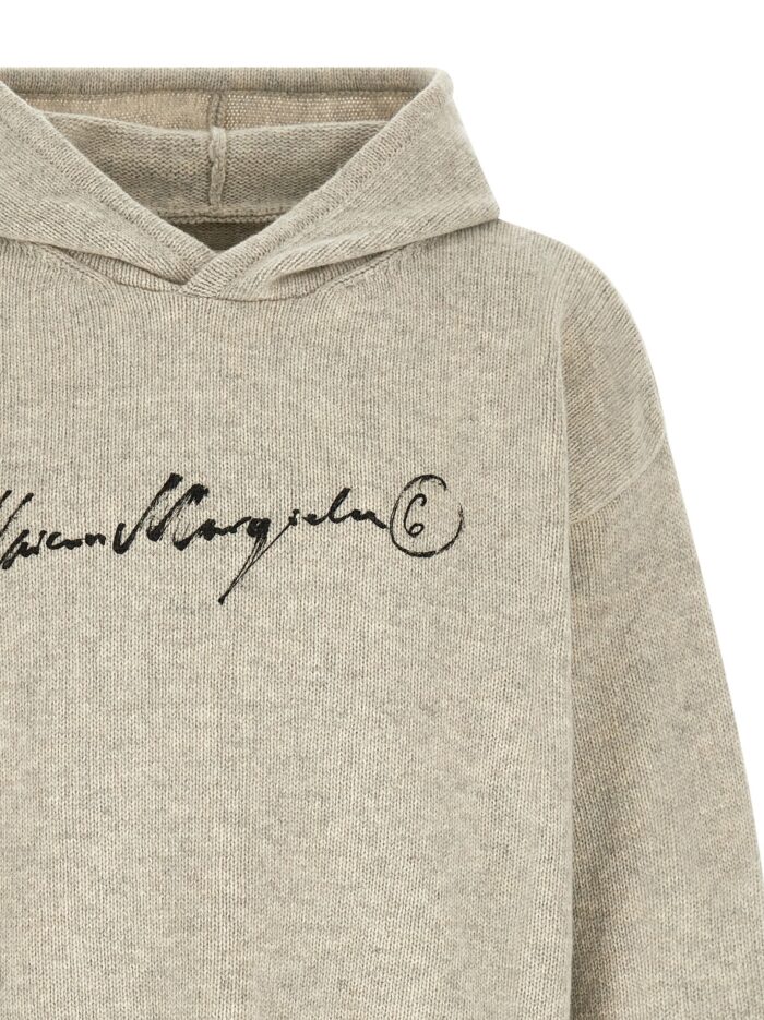 MM6 MAISON MARGIELA 'Margiela 6' Hooded Sweater
