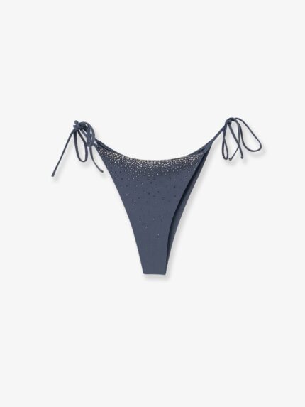 MC2 SAINT BARTH Marielle Nylon Beach Briefs With Rhinestones