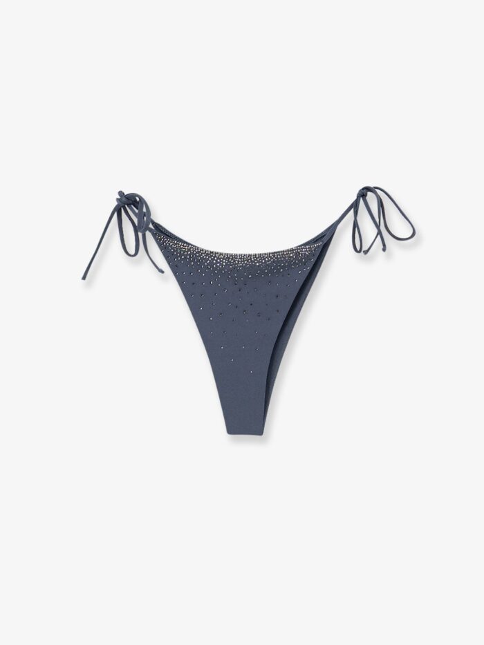 MC2 SAINT BARTH Marielle Nylon Beach Briefs With Rhinestones