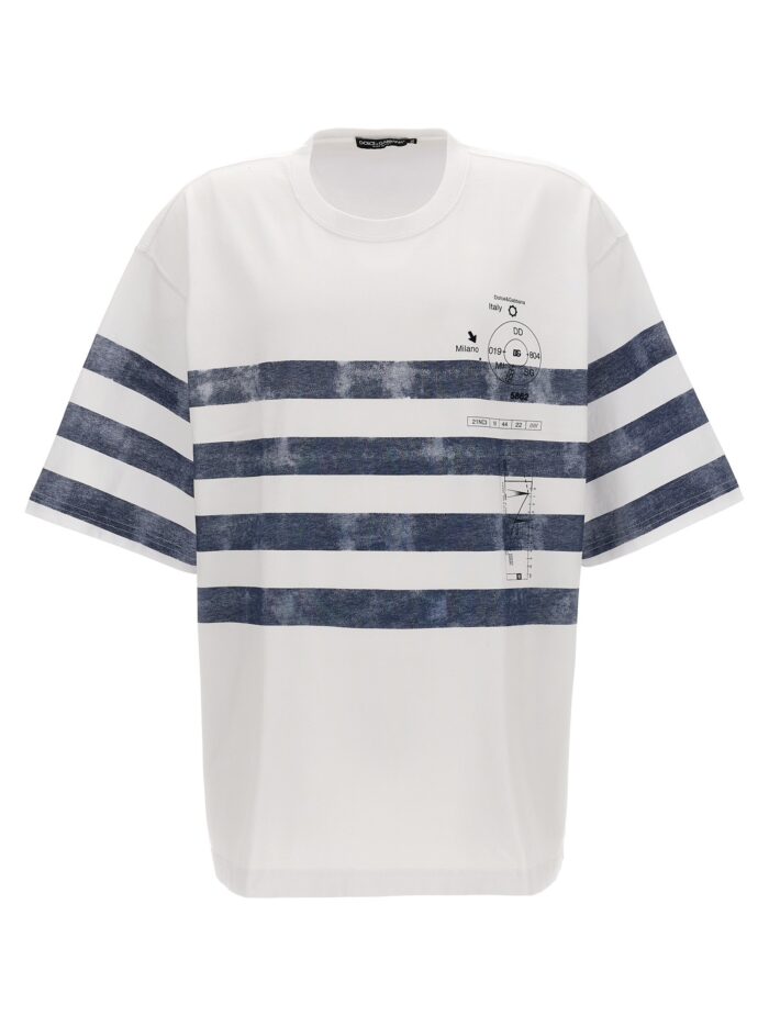 DOLCE&GABBANA Marina Print T-shirt