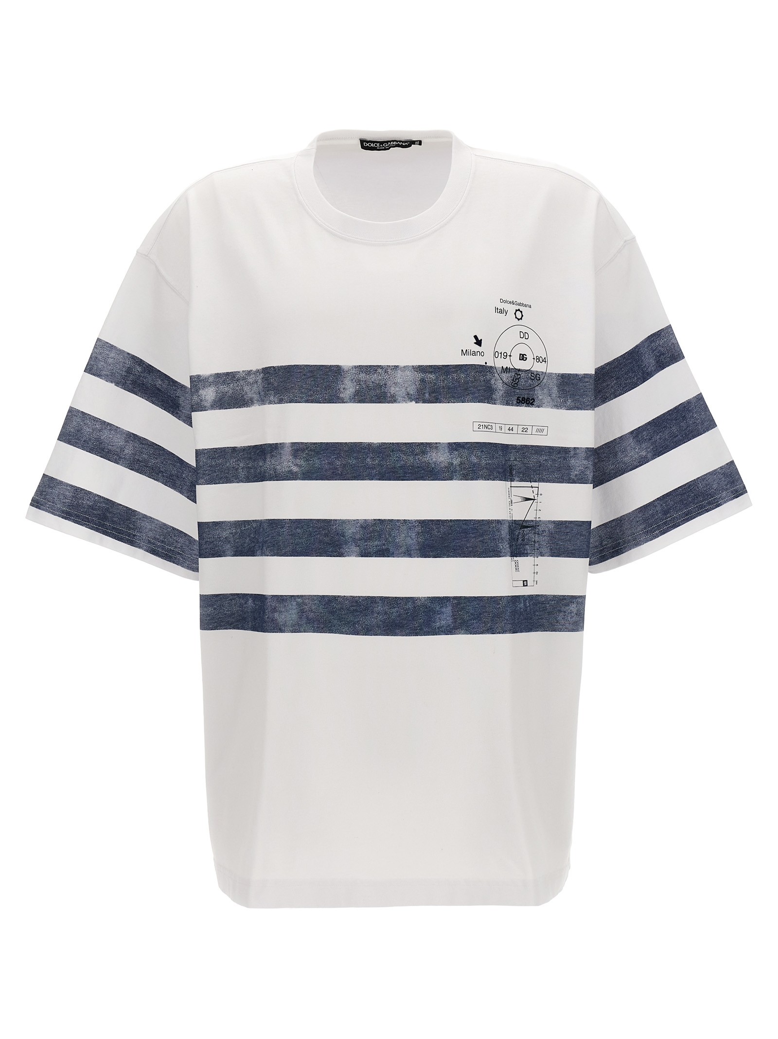DOLCE&GABBANA Marina Print T-shirt