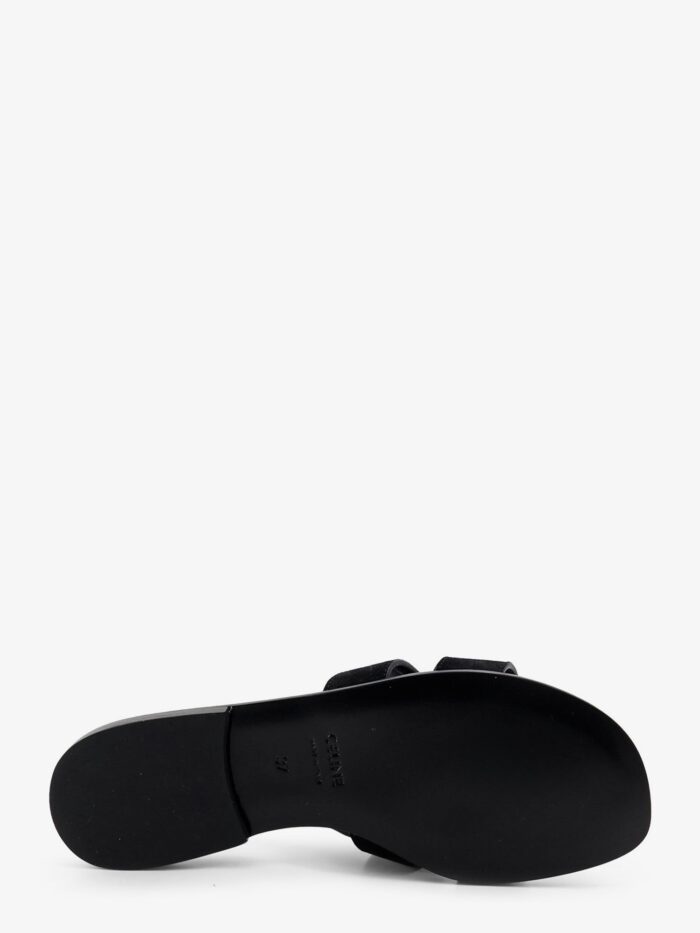 Celine Marina Suede Sandals With Triomphe Logo