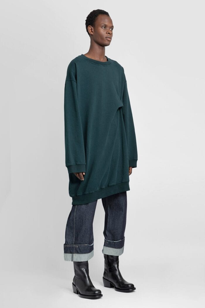 MARINA YEE Skippy Sweet Draped Maxi Sweatshirt