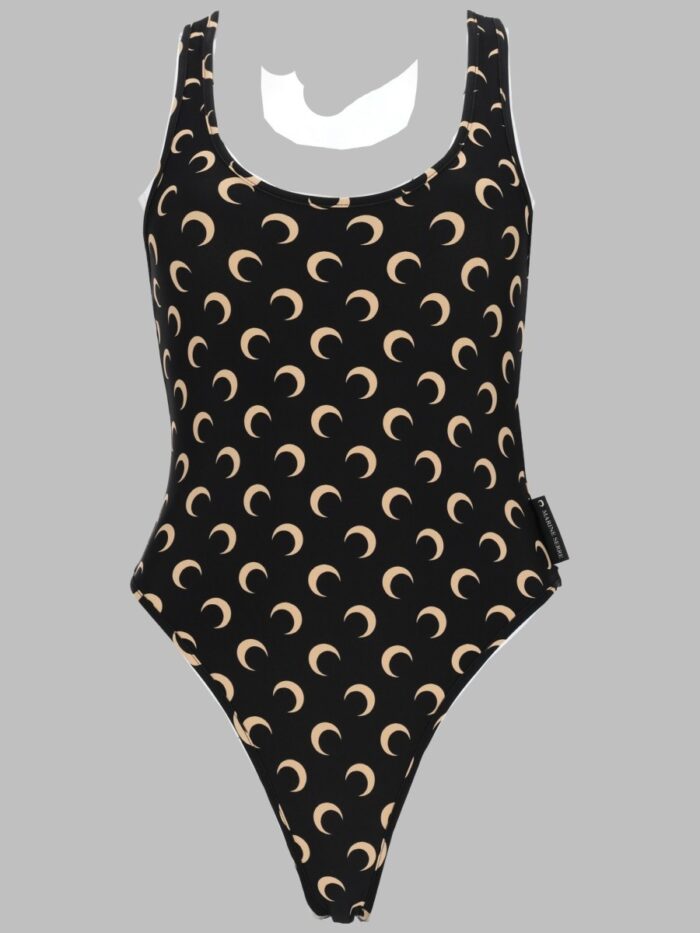 marine serre costume da bagno intero "moon" MARINE SERRE COSTUME DA BAGNO INTERO "MOON"